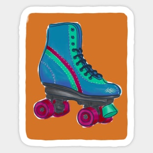 roller skate Sticker